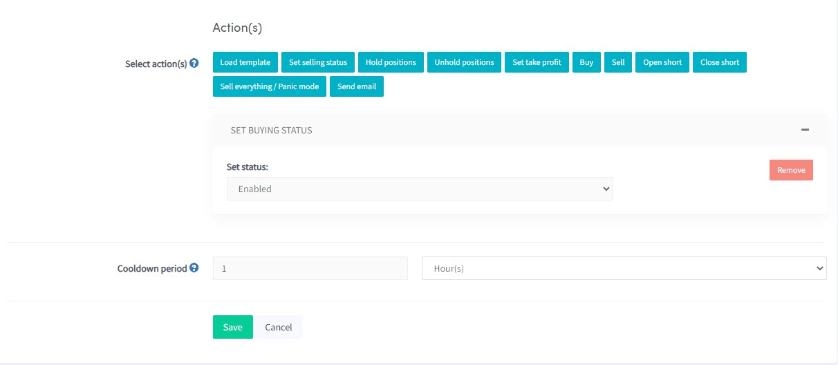 Trigger example step 3